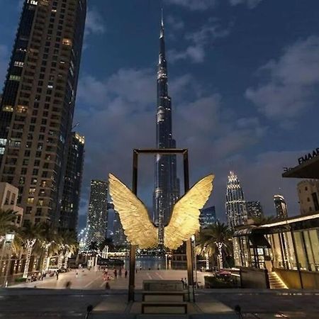 Luxury Burj Khalifa View - Mins Walking Dubai Mall Apartamento Exterior foto