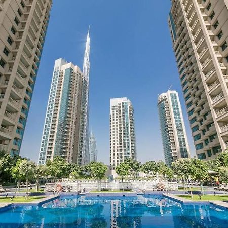 Luxury Burj Khalifa View - Mins Walking Dubai Mall Apartamento Exterior foto